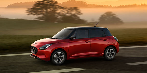 Swift hybrid 2025 màu đỏ