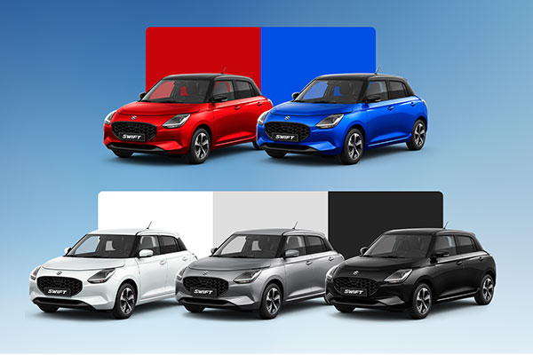 các màu xe suzuki swift 